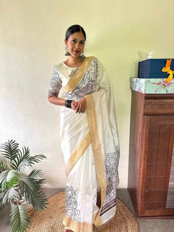 KPW_347_White_Beautiful_Digital_Printed_Saree