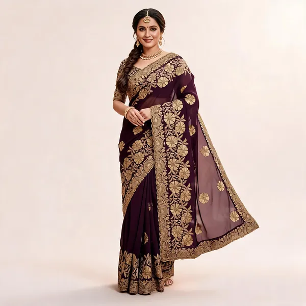 lyk_Georgette_saree_for_Women