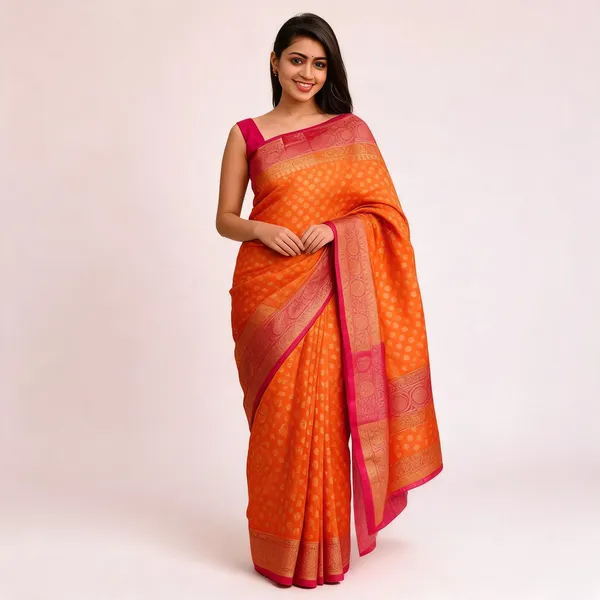 MF_1520_Orange_Saree