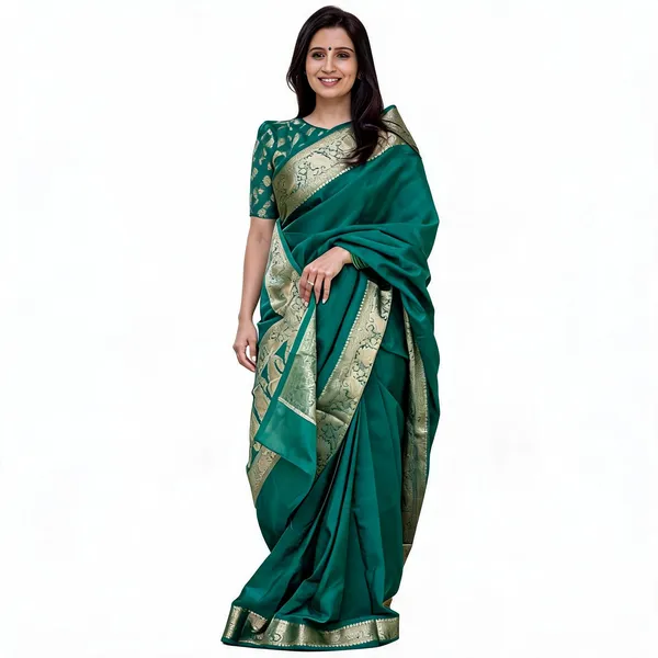 MF_1760_BANARASI_SOFT_LICHI_SILK_SAREE