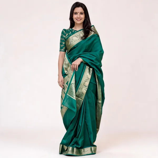 MF_1760_BANARASI_SOFT_LICHI_SILK_SAREE