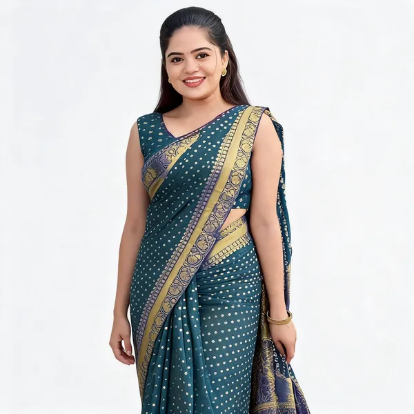 MF_1830_PETROL_SOFT_LICHI_SILK_SAREE