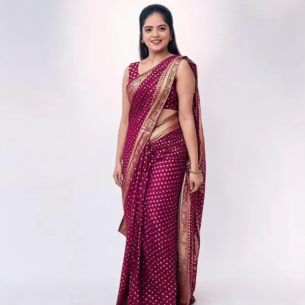 MF_1830_WINE_SOFT_LICHI_SILK_SAREE