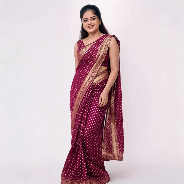 MF_1830_WINE_SOFT_LICHI_SILK_SAREE
