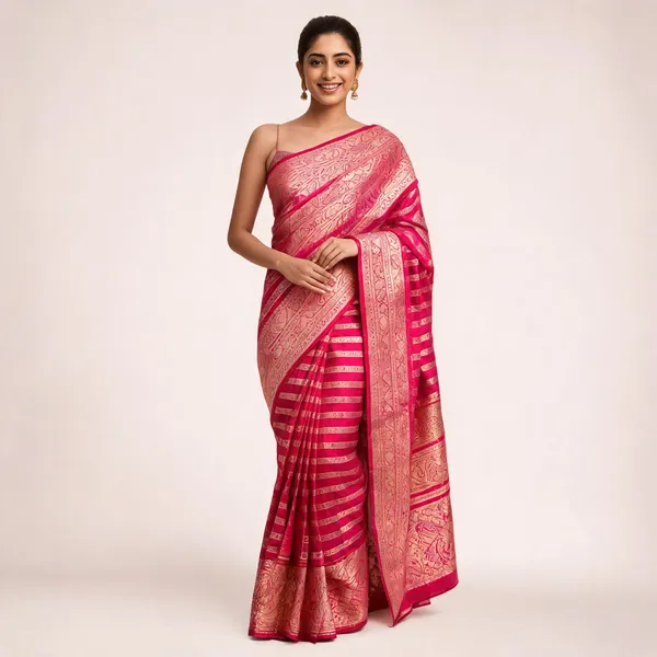 MF_1920_BANARASI_SOFT_LICHI_SILK_SAREE