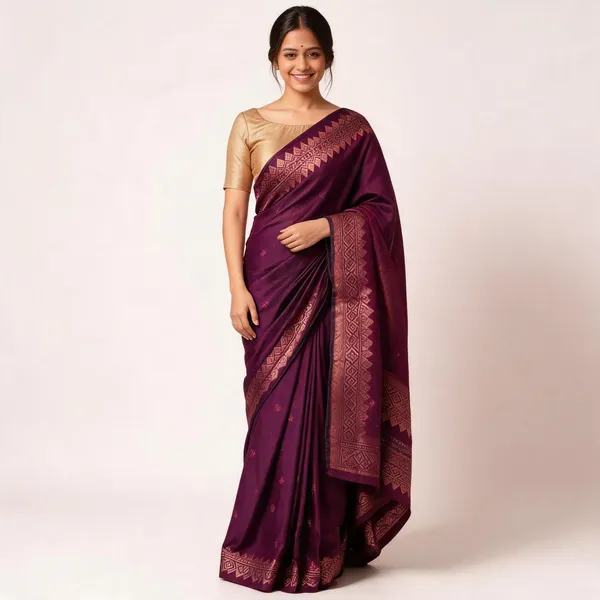 MF_1950_BANARASI_SOFT_LICHI_SILK_SAREE
