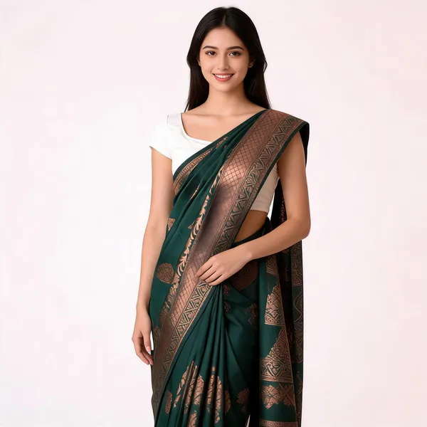 MF_2040_SOFT_LICHI_SILK_CLOTH_GREEN_COLOR_SAREE
