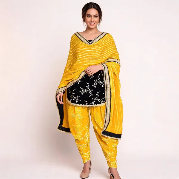 MF_242_Yellow_Top_Dhoti_Salwar_and_Dupatta