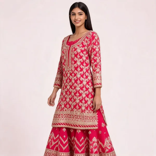 MF_426_Red_Heavy_Faux_Georgette_Dress