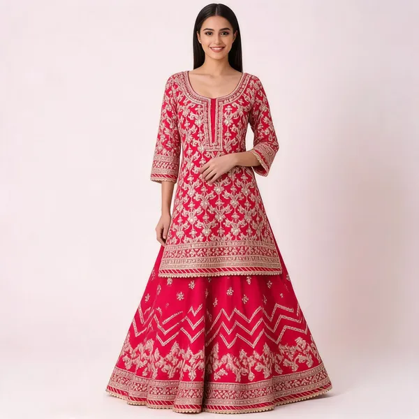 MF_426_Red_Heavy_Faux_Georgette_Dress