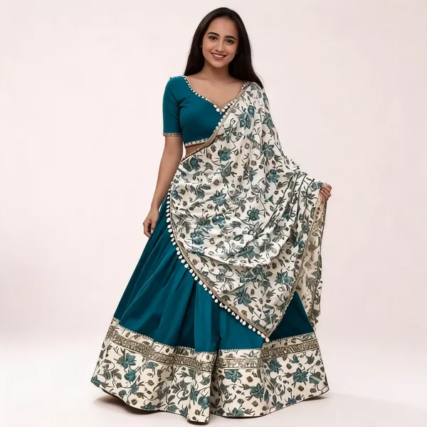 MF_435_Blue_Sequence_Work_Lehenga