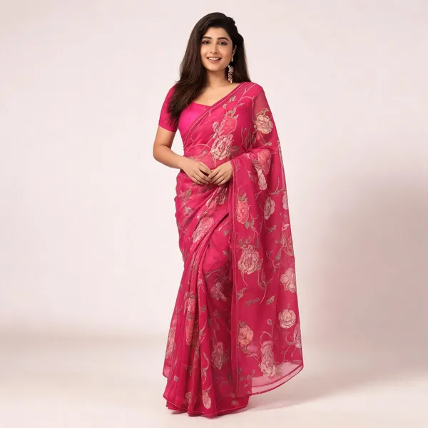 NC_5398_Beautiful_floral_Print_Saree