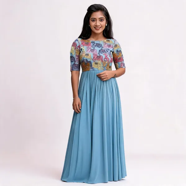 PC_413_Handwork_&_Kalamkari_Print_Gown