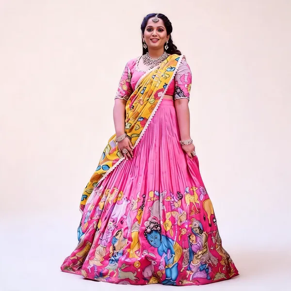 Pc_427_Kalamkari_Print_Lehenga