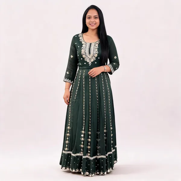 Pc_435_Green_Chinon_Embroidery_Sequence_Gown