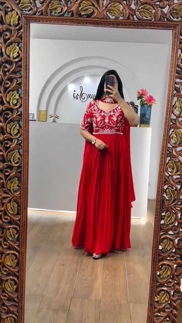 PC_459_Red_Fox_Georgette_Embroidered_Gown