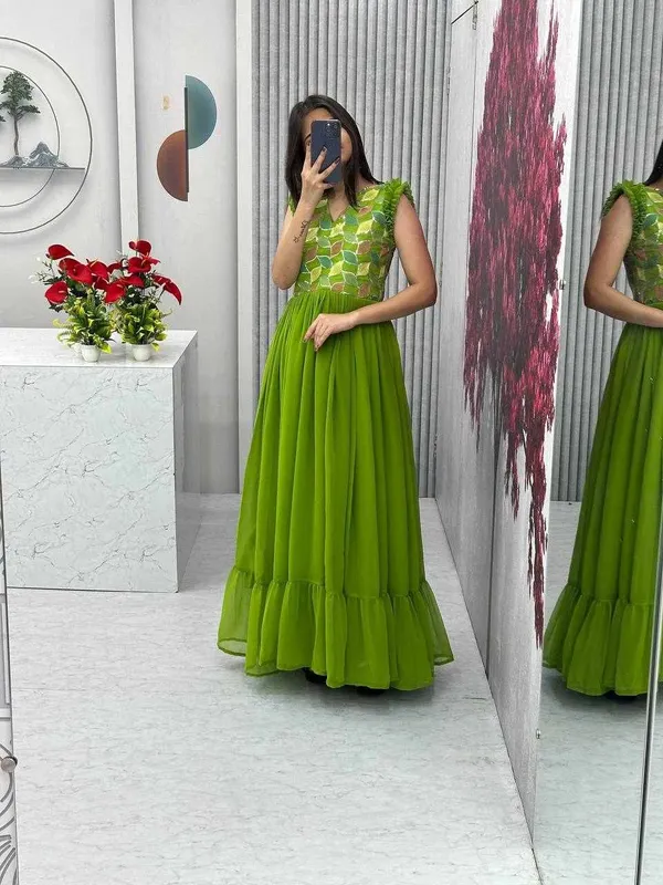 PC_468_Green_Embroidered_Gown