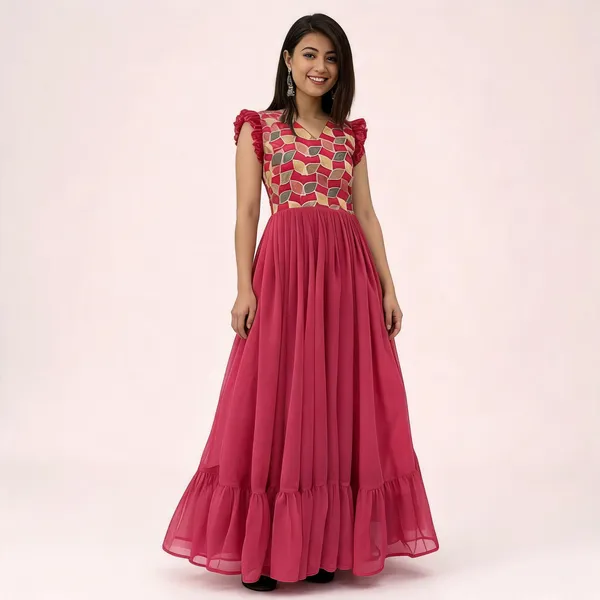 PC_468_Red_Embroidered_Gown