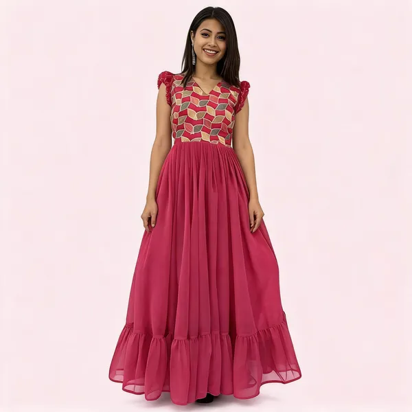 PC_468_Red_Embroidered_Gown