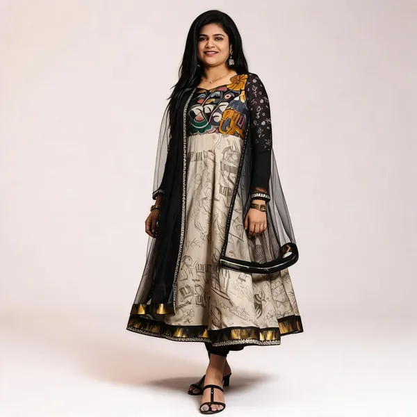 PC_489_Kalamkari_Gown