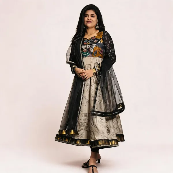 PC_489_Kalamkari_Gown