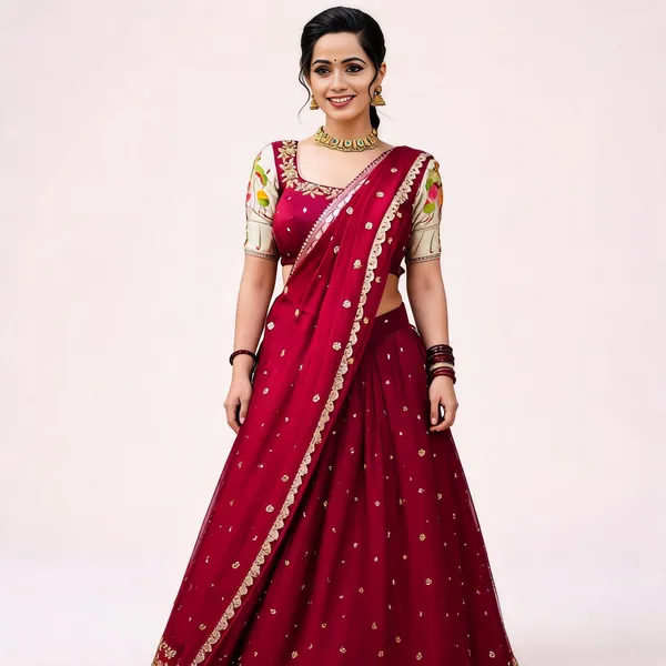 Pc_515_Georgette_embroidery_sequence_work_Lehenga