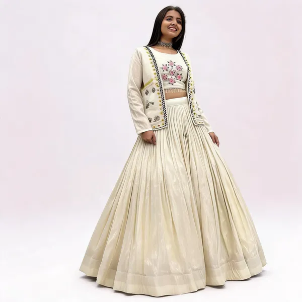 Pc_522_Pure_Tissue_Simmer_Real_Handwork_and_Read_Diamond_Work_Crop_Top_Lehenga