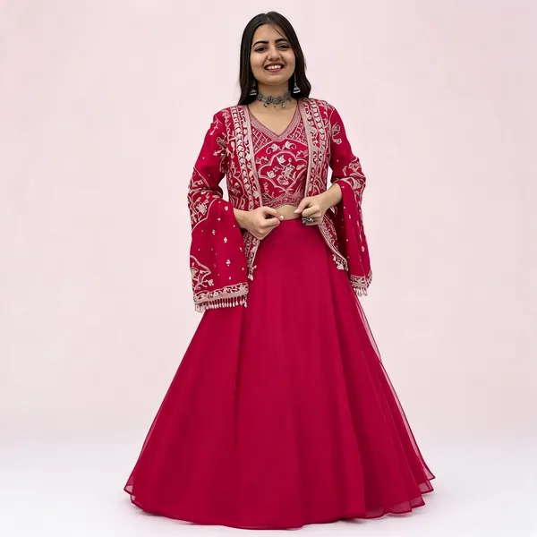 PC_565_New_Modern_Embroidered_Gazari_Lehnga_With_Jacket