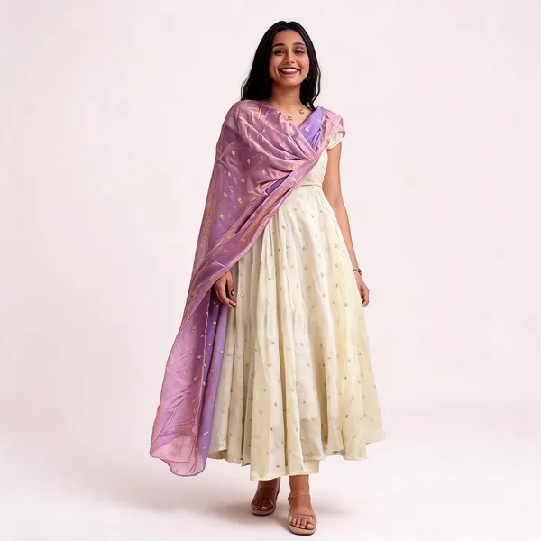 PC_567_Casual_Wear_White_Gown_With_Pink_Dupatta