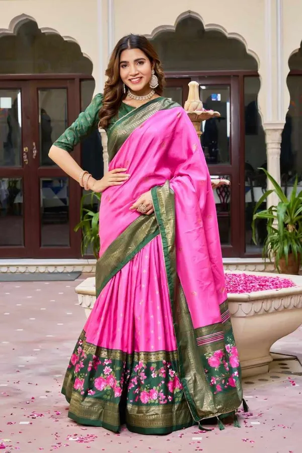 PIYU_02-3_Silk_Chaniya_Choli_Pink_Colour