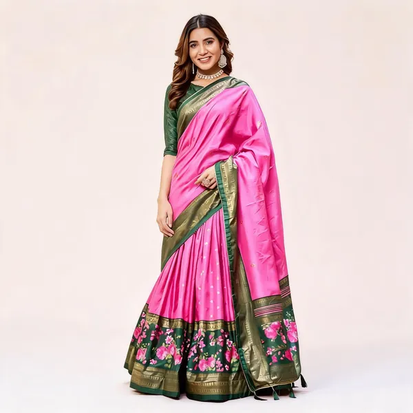 PIYU_02-3_Silk_Chaniya_Choli_Pink_Colour