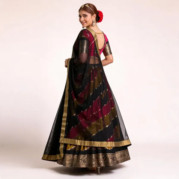 PIYU_07-05_New_Pattern_Party_Wear_Lehenga