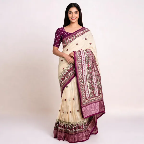 PIYU_1045_RECCO_KALASH_Wine_Saree
