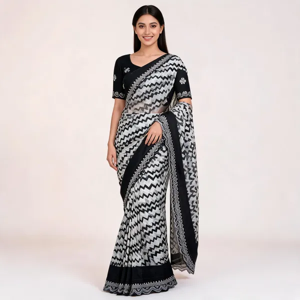 PIYU_1048_CODING_LASE-3_White_Saree