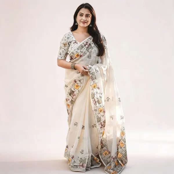 PIYU_P1021_Malti_C_pallu_Cream_Saree