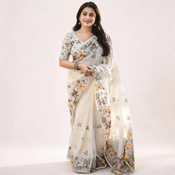 PIYU_P1021_Malti_C_pallu_Cream_Saree