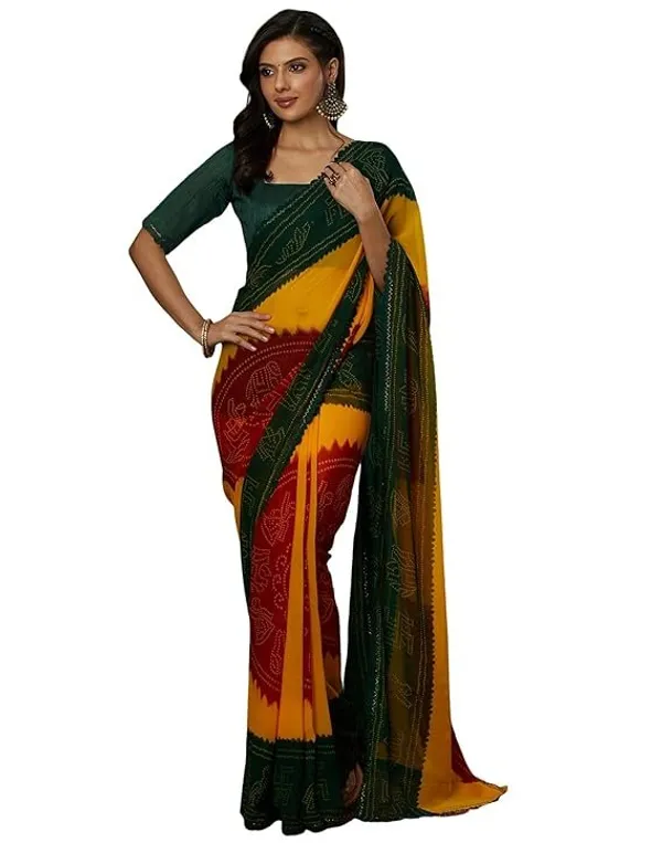 PIYU_P1031_GOLA_BANDHANI_Red_Saree