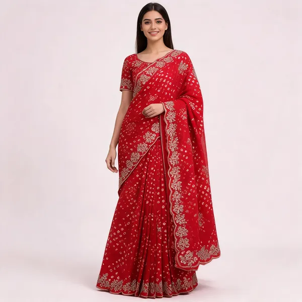 PIYU_P1036_TREERI_BANDHANI_RED_SAREE