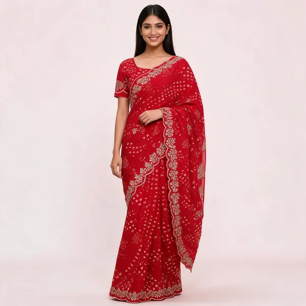 PIYU_P1036_TREERI_BANDHANI_RED_SAREE