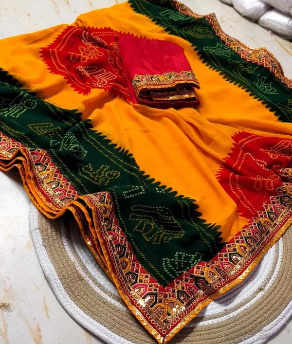 PIYU_P1040_MALTI_LESS_Red_Saree