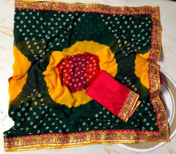 PIYU_P1041_MALTI_LESS-1_Green_Saree