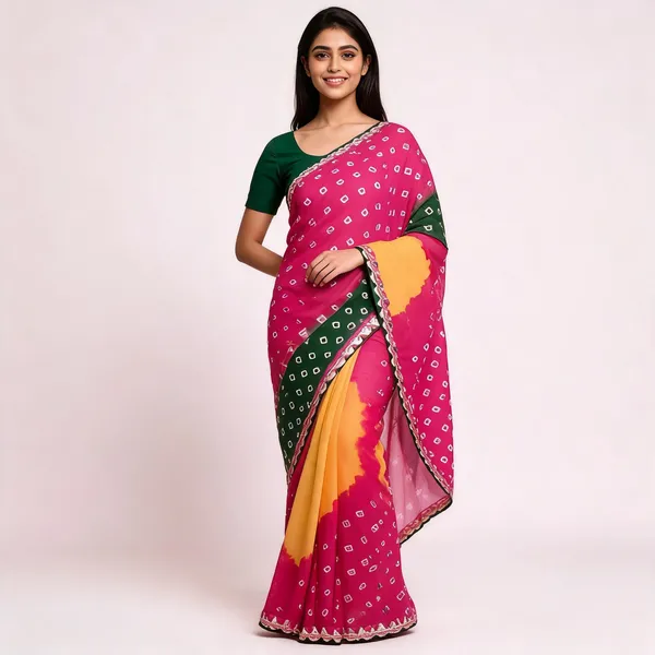 PIYU_P1043_PANKHA_LESS_Pink_Saree