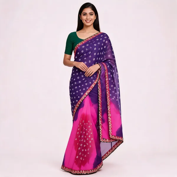 PIYU_P1043_PANKHA_LESS_Purple_Saree