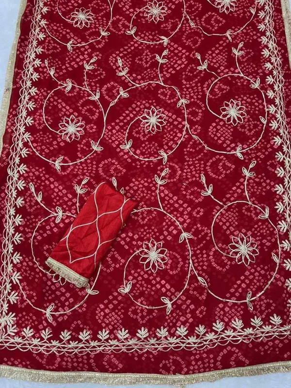 PIYU_P1086_BANDANI_Gota_Work_Saree