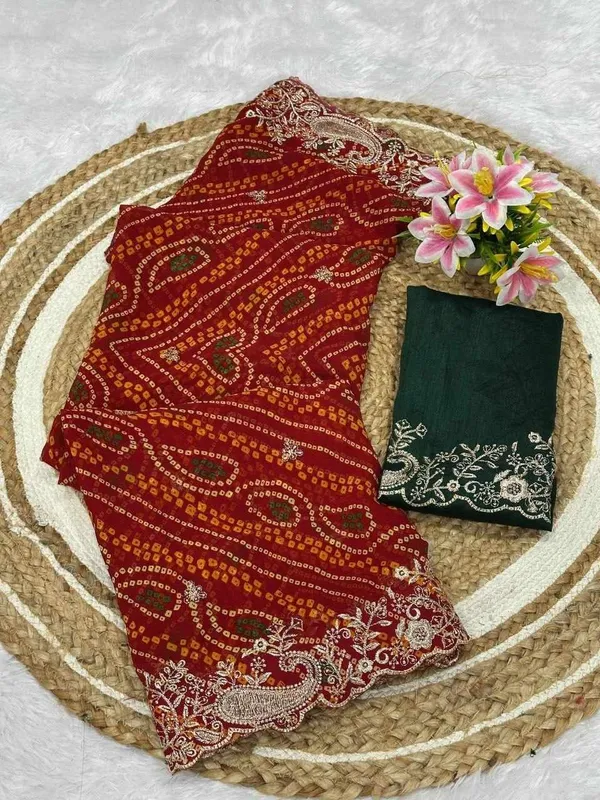 PIYU_P1091_MANGO-2_Saree