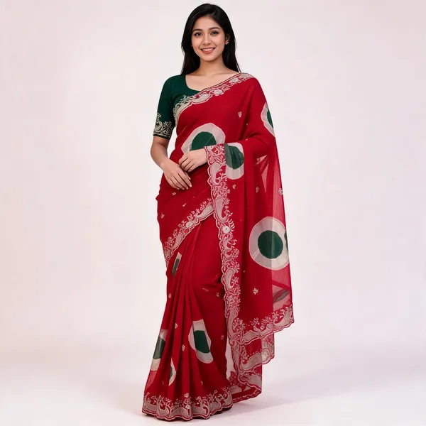PIYU_P1094_BEAUTIFUL_LADDU_MANGO_SAREE