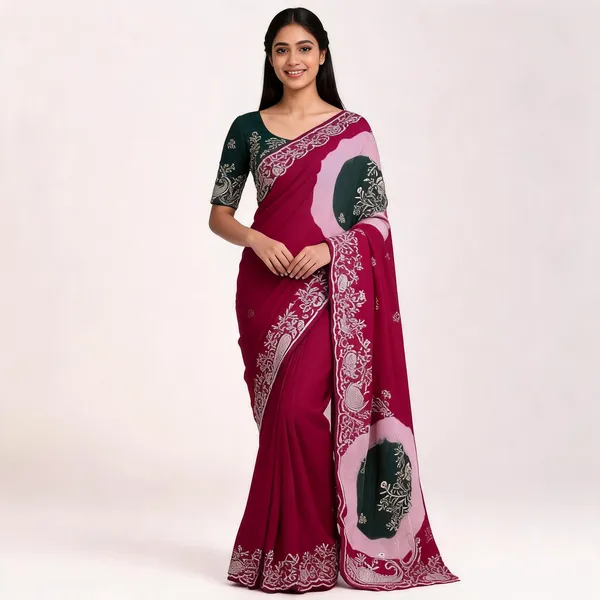 PIYU_P1094_LADDU_MANGO_SAREE