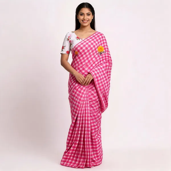 PIYU_P1096_BEAUTIFUL_ROSE_DESIGN_SAREE