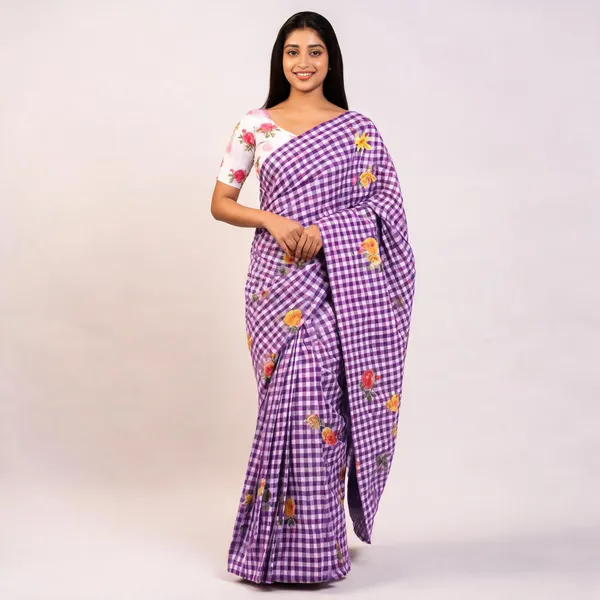 PIYU_P1096_NEW_ROSE_Design_Saree
