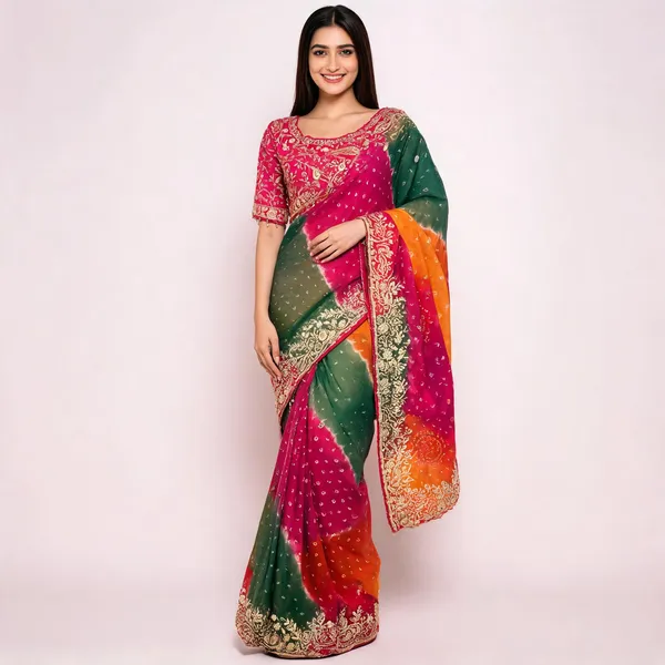 PIYU_P1100_MULTI_MANGO_SAREE